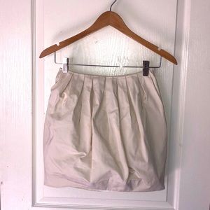 New H&M bubble cream skirt